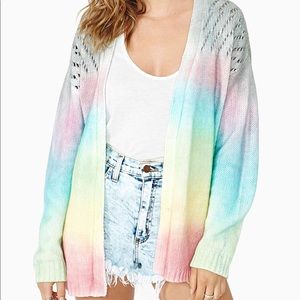 Gently used Unif rainbow sweater